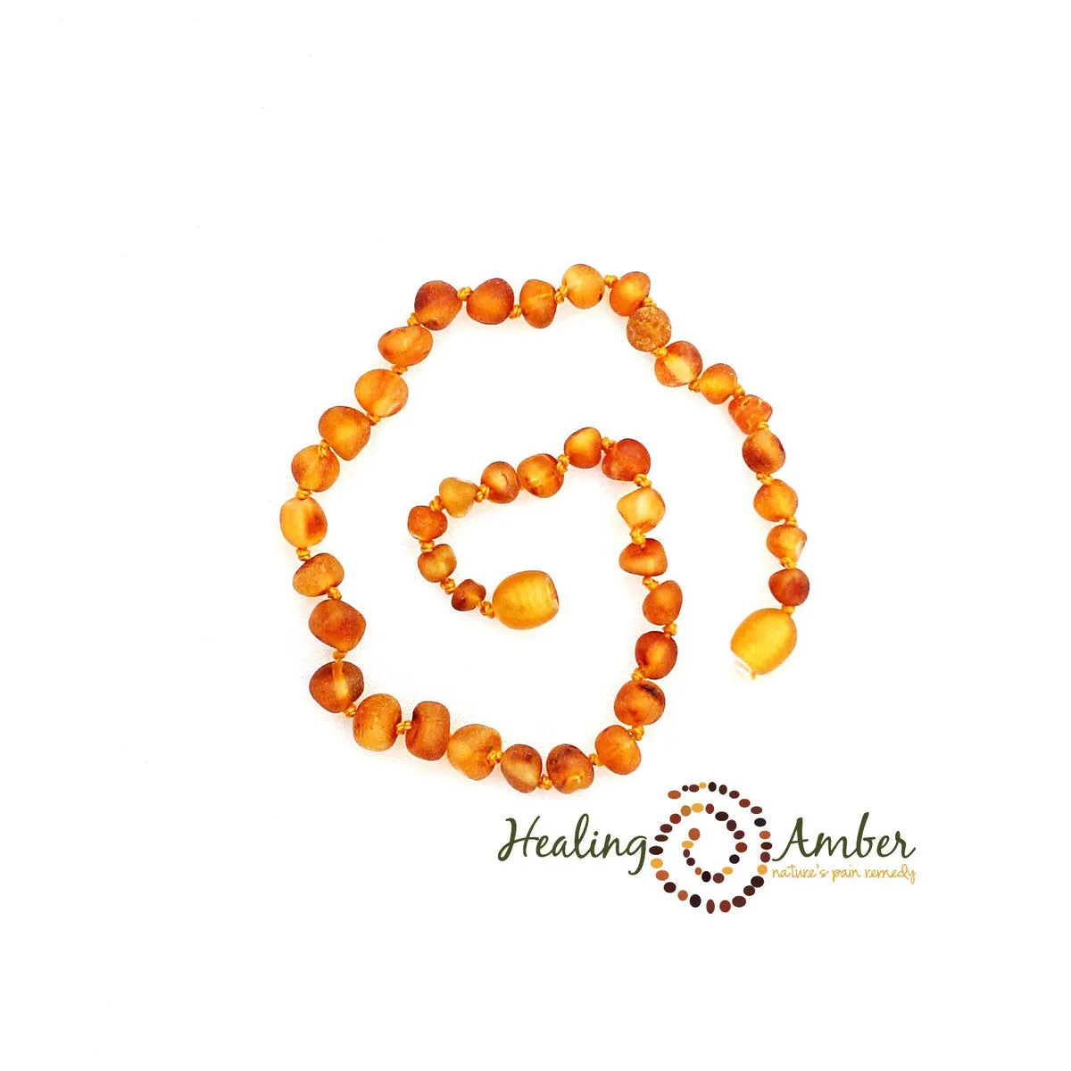 11 inch Raw Amber Necklace