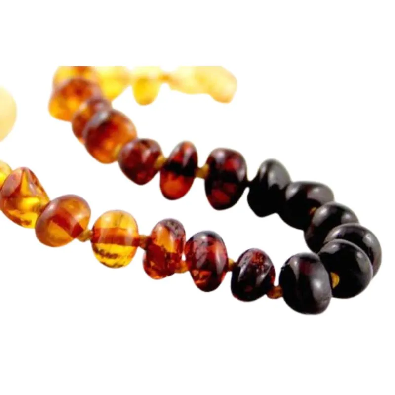 13 Inch Raw Amber Necklace