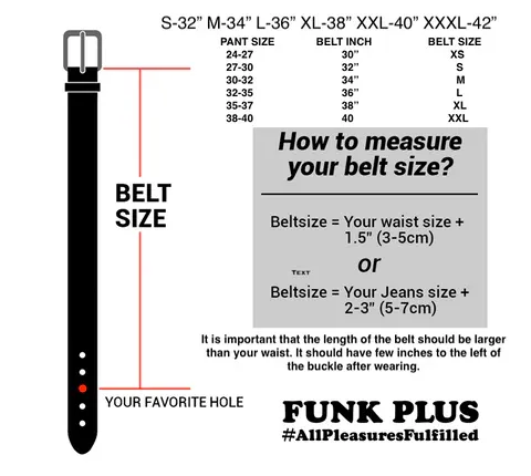 2 Row British Tall Cone Stud Black Leather Belt