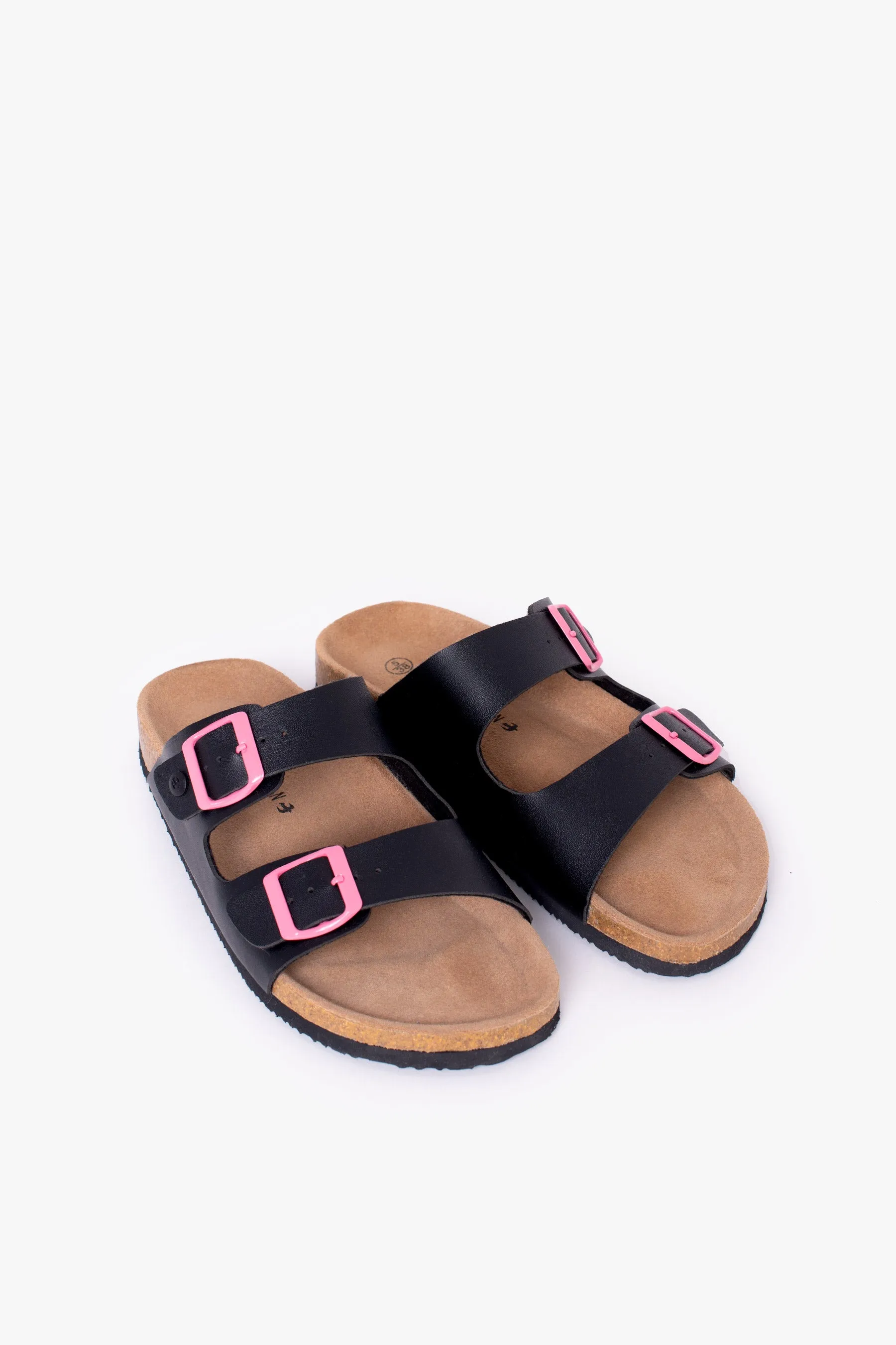 2 Strap Buckle Sandals