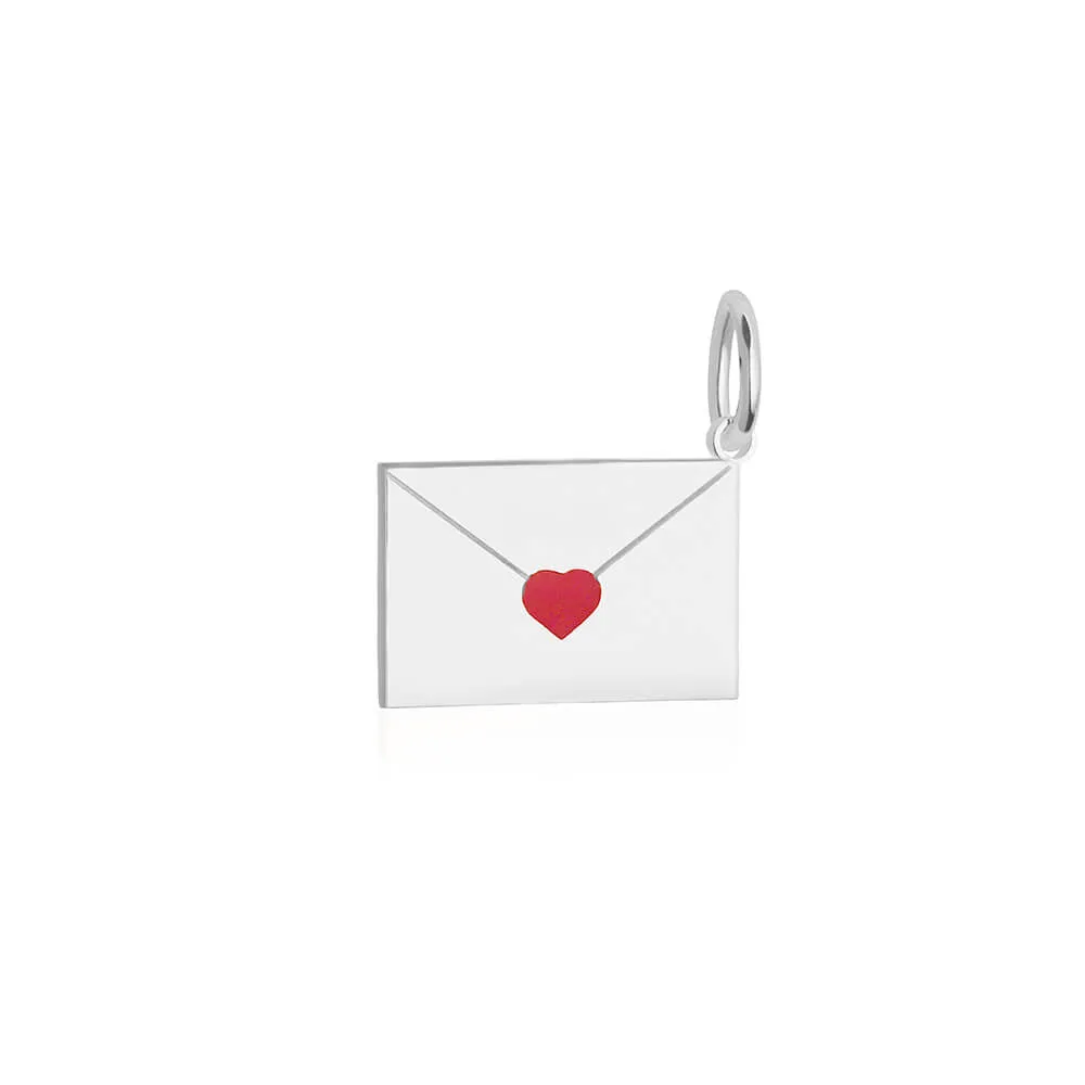 Air Mail Customizable Charm Silver Mini