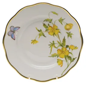 American Wildflowers Evening Primrose Salad Plate