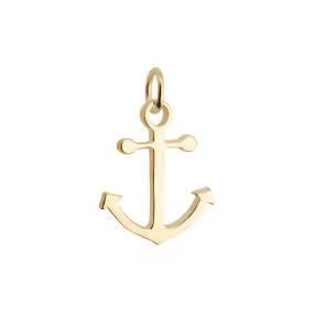 Anchor Charm Gold