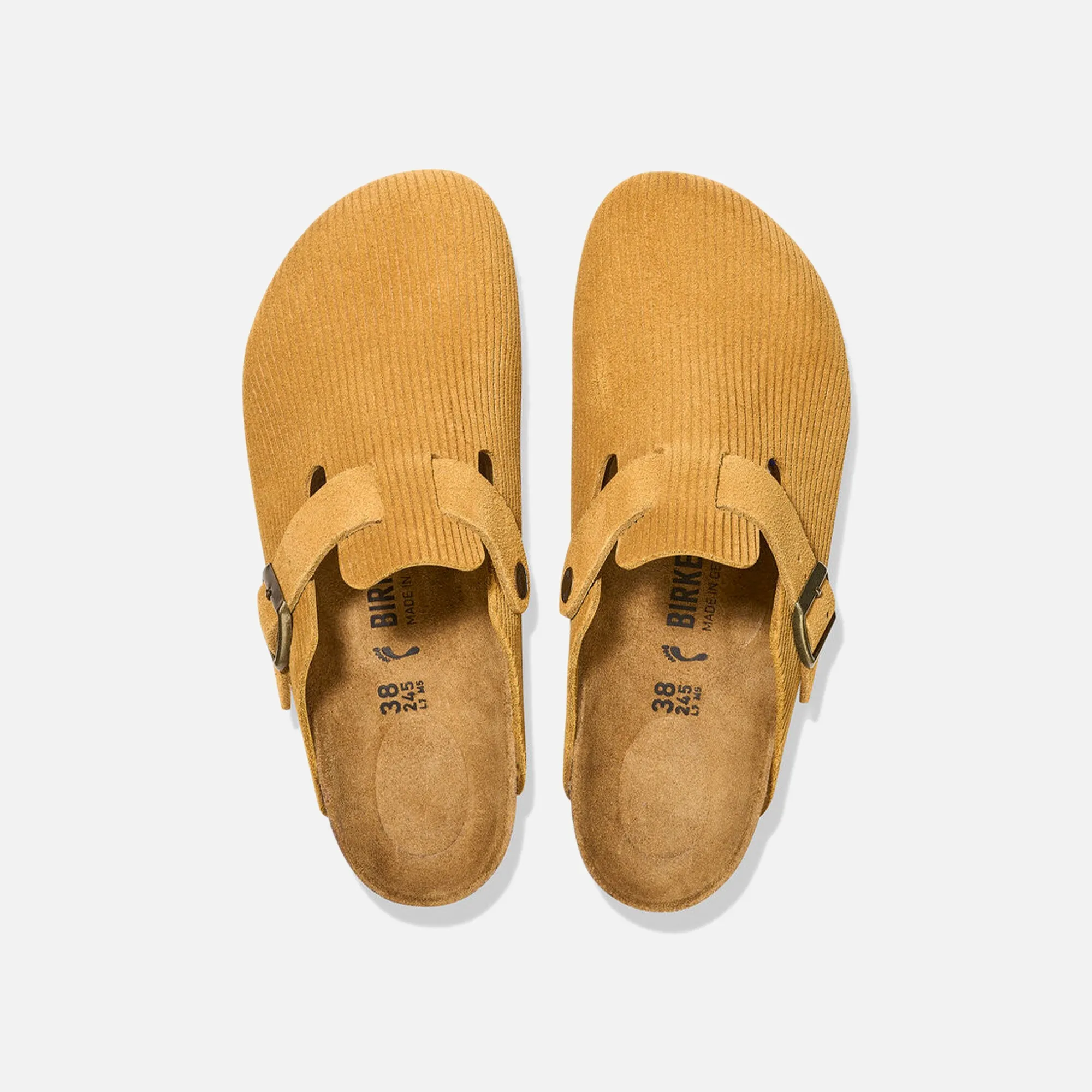 Birkenstock Boston Corduroy - Cork Brown