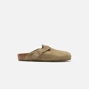 Birkenstock Boston Suede - Faded Khaki