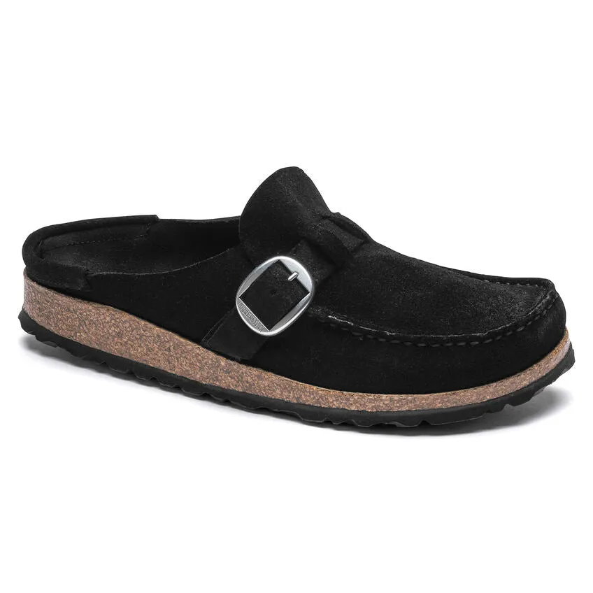 BIRKENSTOCK BUCKLEY BLACK SUEDE