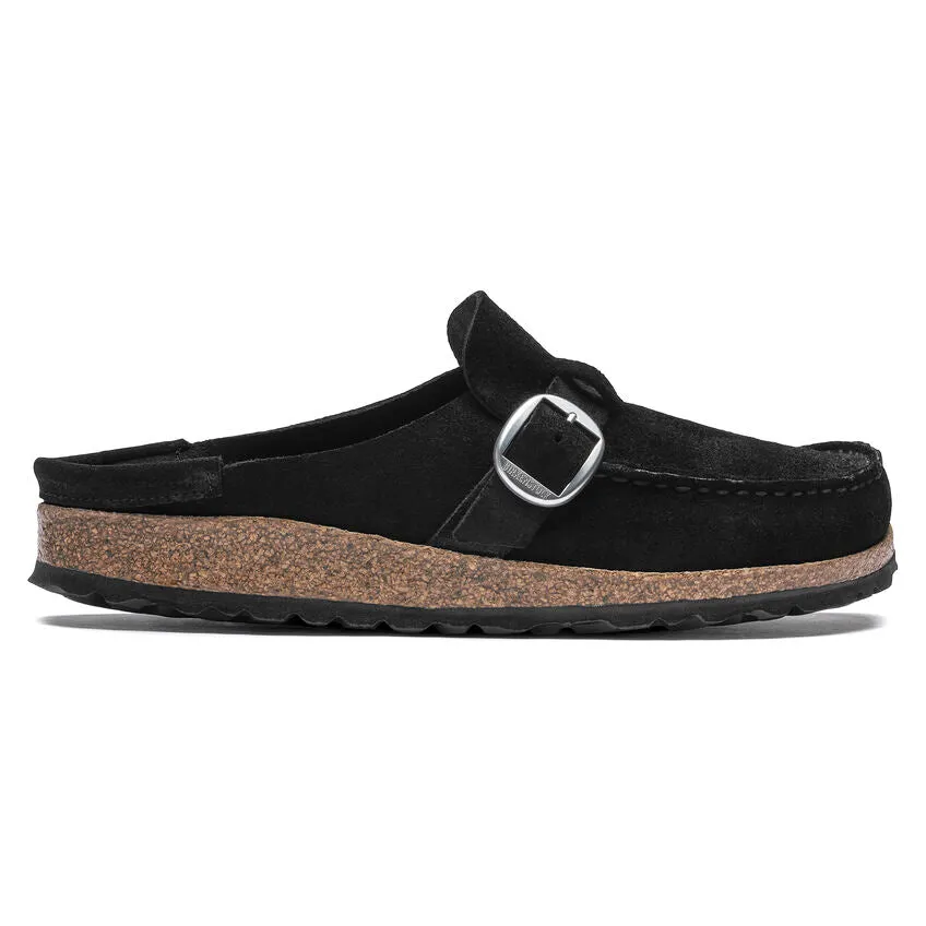 BIRKENSTOCK BUCKLEY BLACK SUEDE