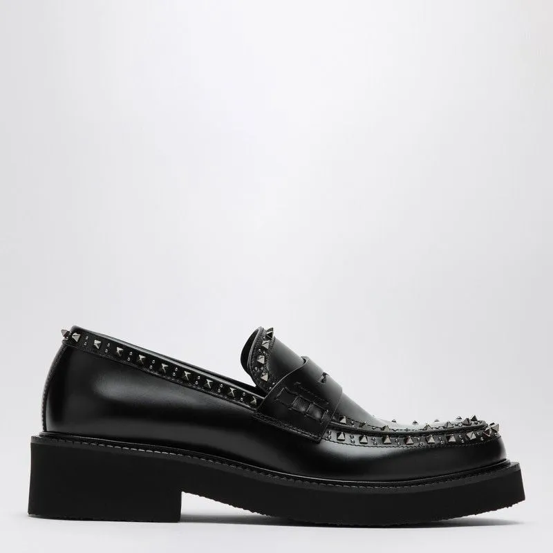 BLACK GENTLEGLAM LOAFER WITH STUDS