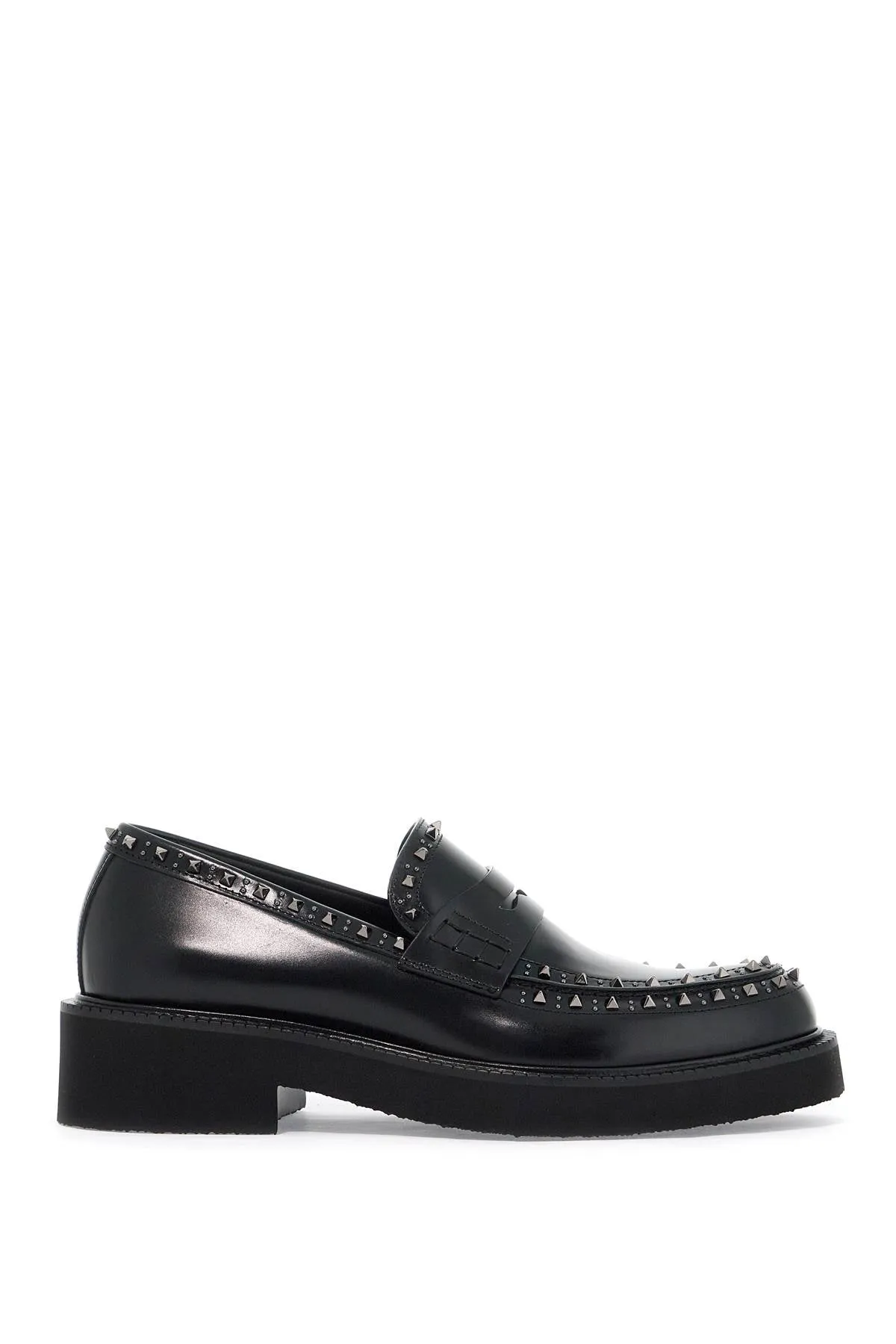 BLACK GENTLEGLAM LOAFER WITH STUDS