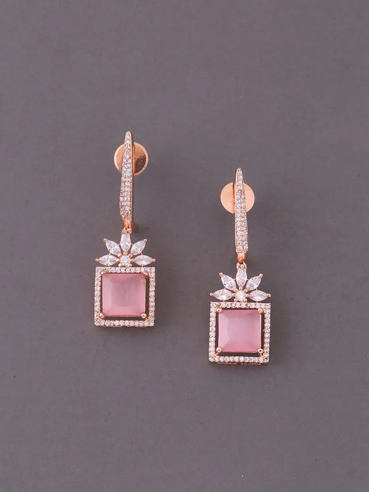 Blush Kristiana Zirconia Danglers