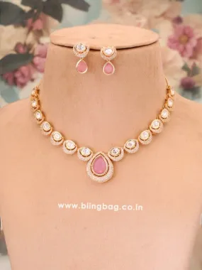 Blush Megan Zirconia Jewellery Set