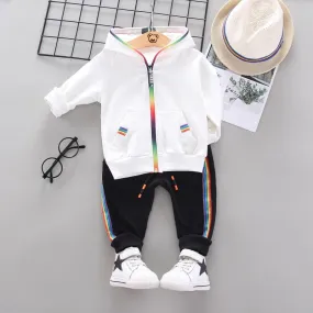 Boys Casual Letter Jacket