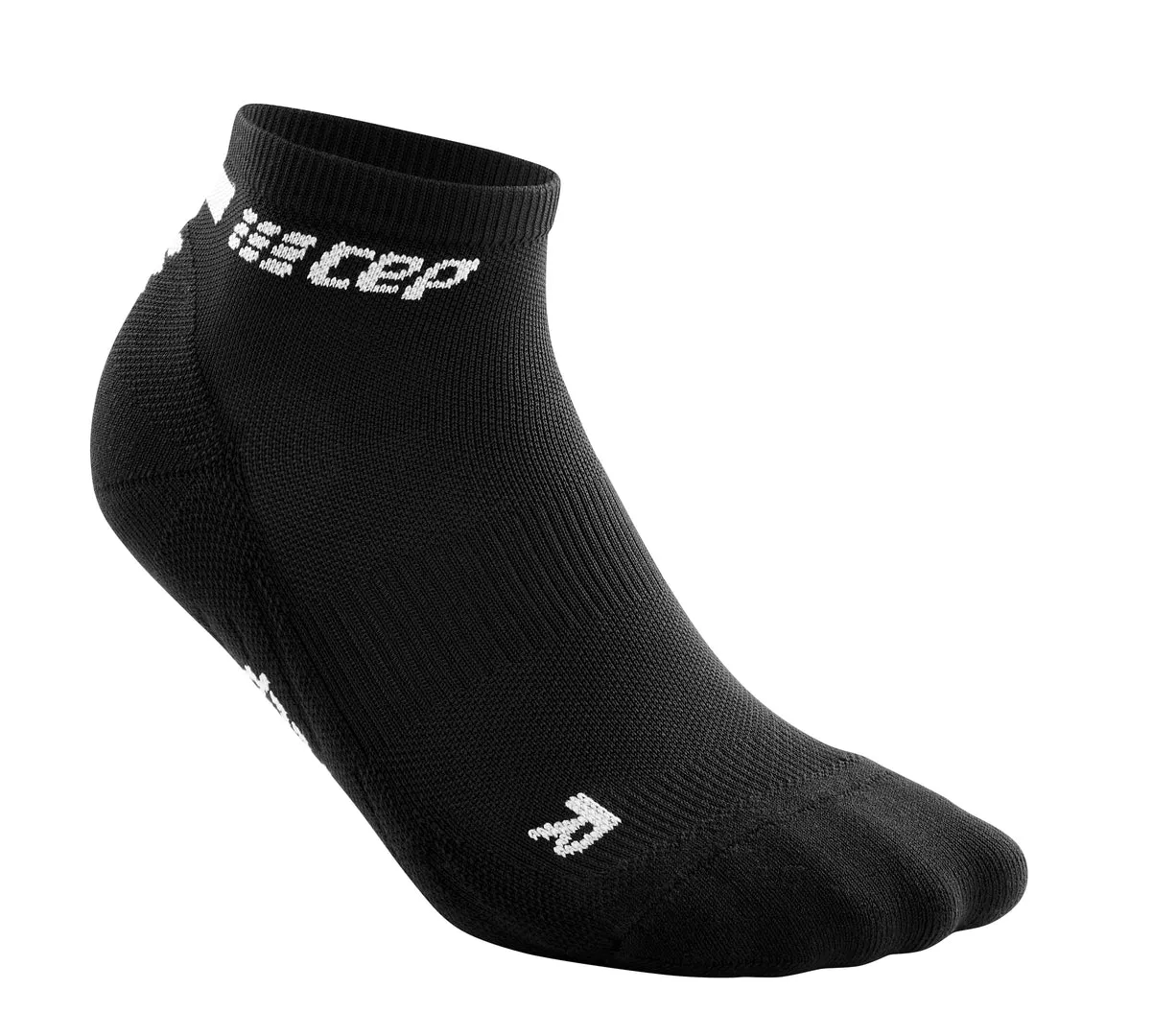 CEP Women's The Run Socks Low Cut V4 - Black