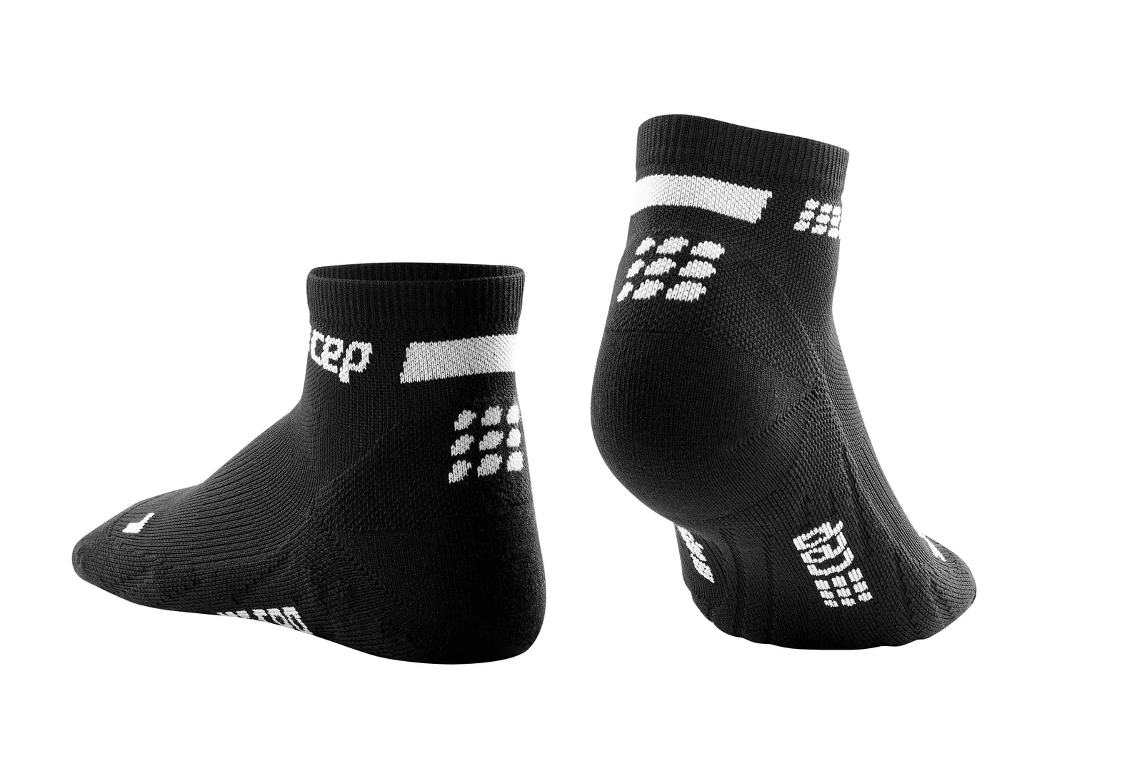 CEP Women's The Run Socks Low Cut V4 - Black