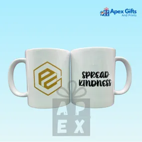 Ceramic mug custom logo