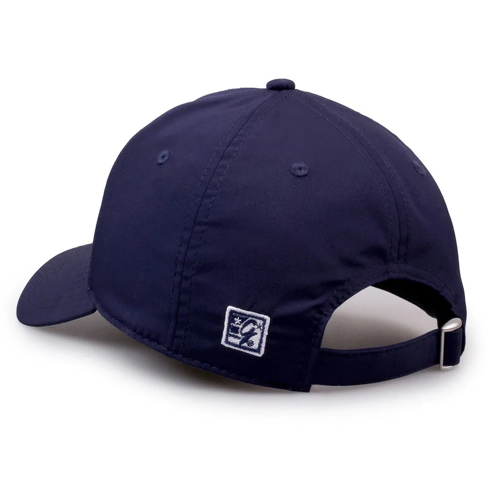 Cork Dorks Navy Wordmark Low Profile Game Changer Cap