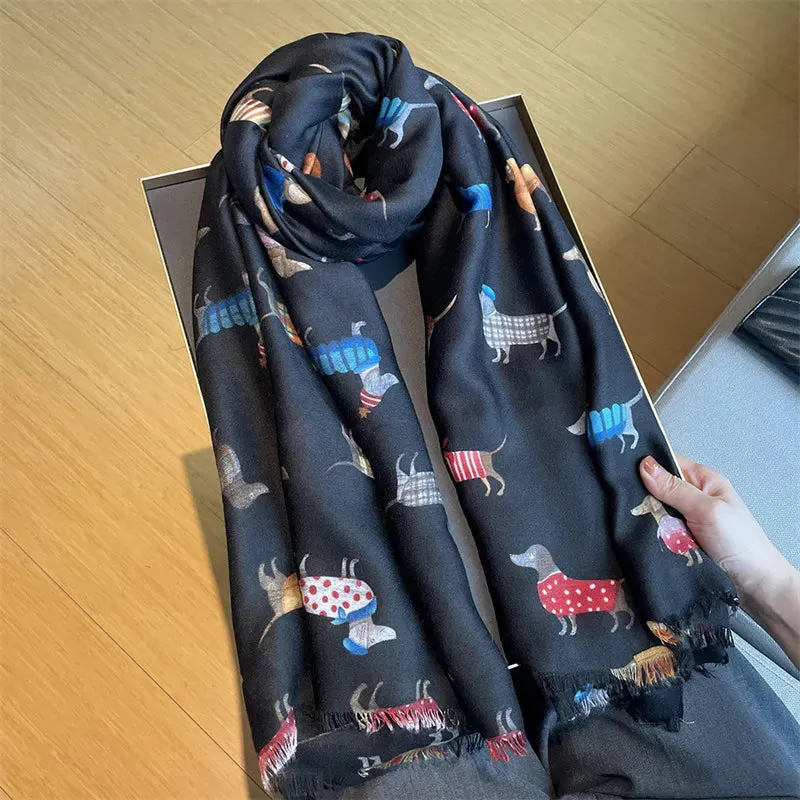 Dachshund Delight Scarf