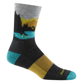 Darn Tough Men's Close Encounters Micro Crew Midweight Hiking Sock 5014 - Charcoal