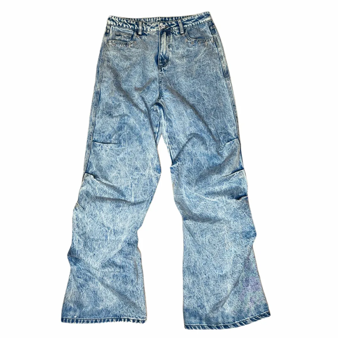 Denim QUIROZ Qarpenter® Washed Blue