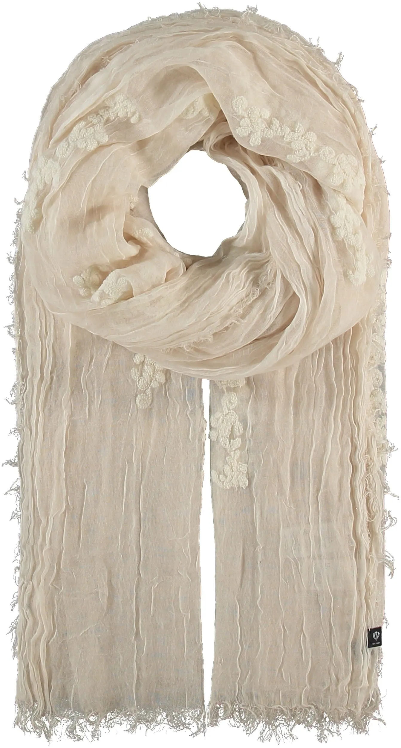 Evening Vines Embroidered Wrap