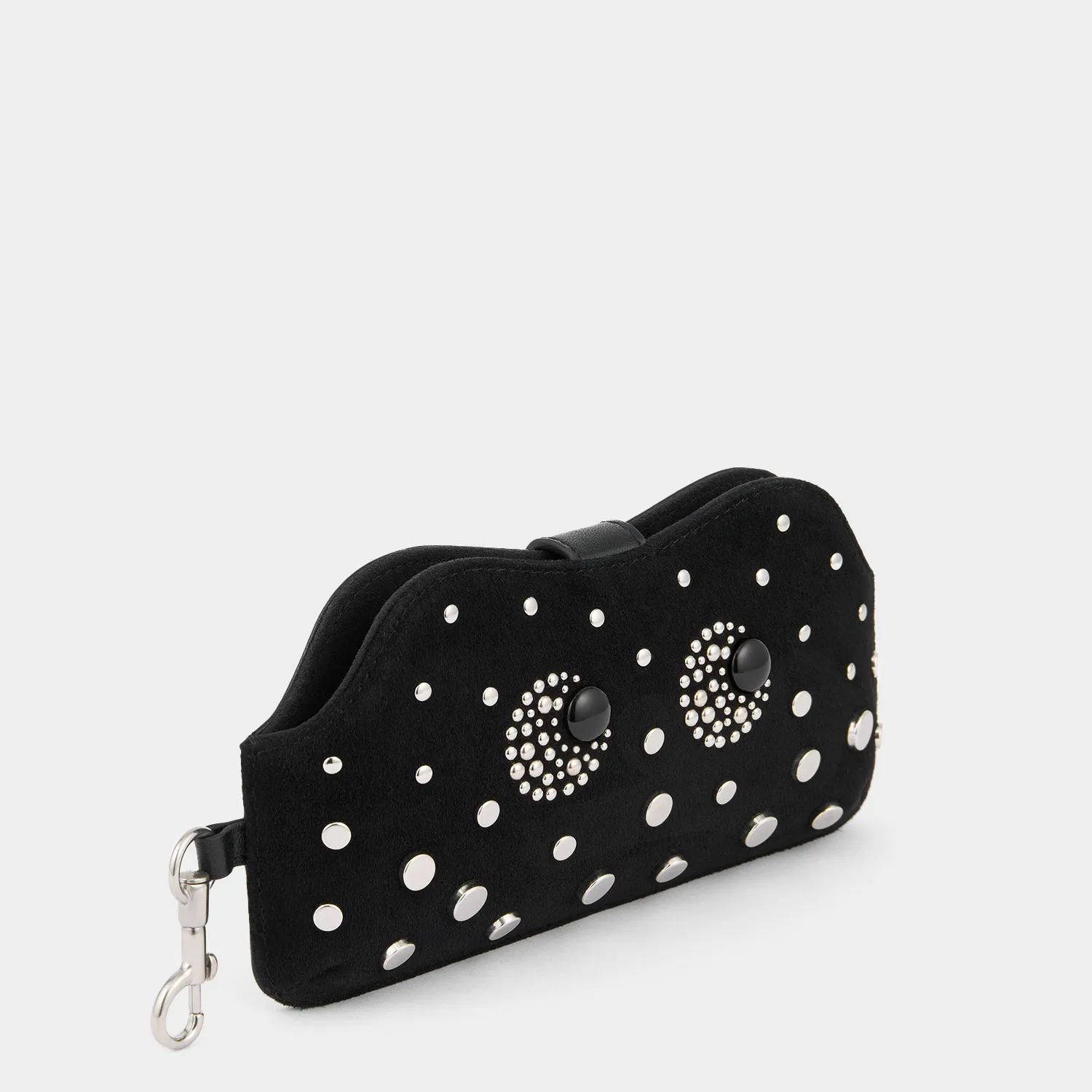 Eyes Studded Glasses Pouch