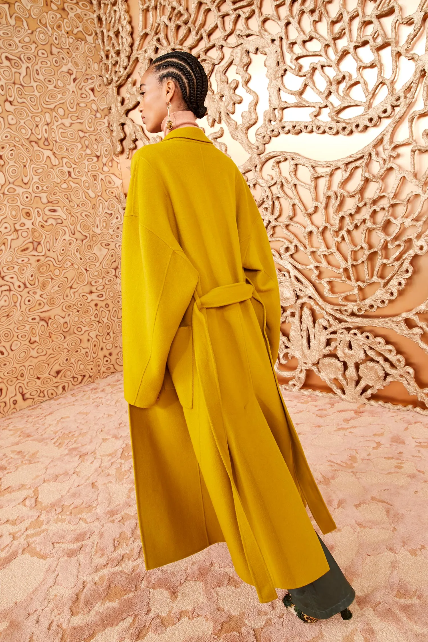 Harlow Coat - Turmeric