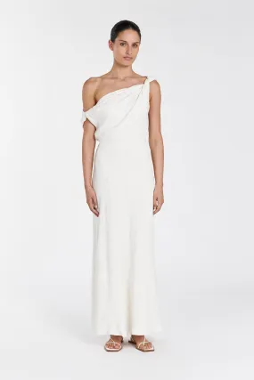 JOLIE CREAM MARLE MIDI DRESS