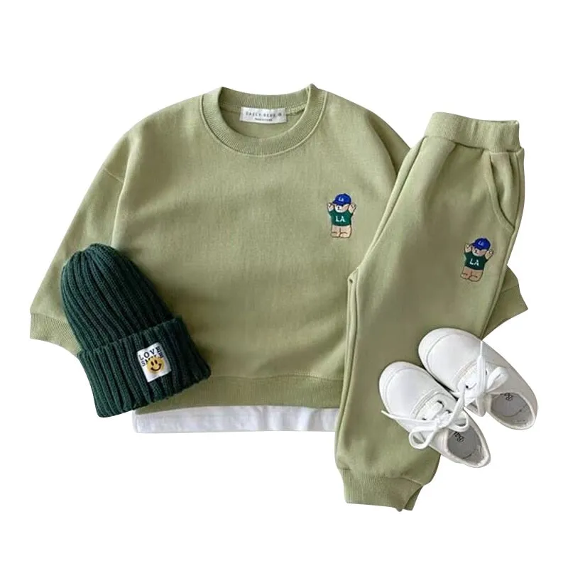 Kids Striped Sport Suit