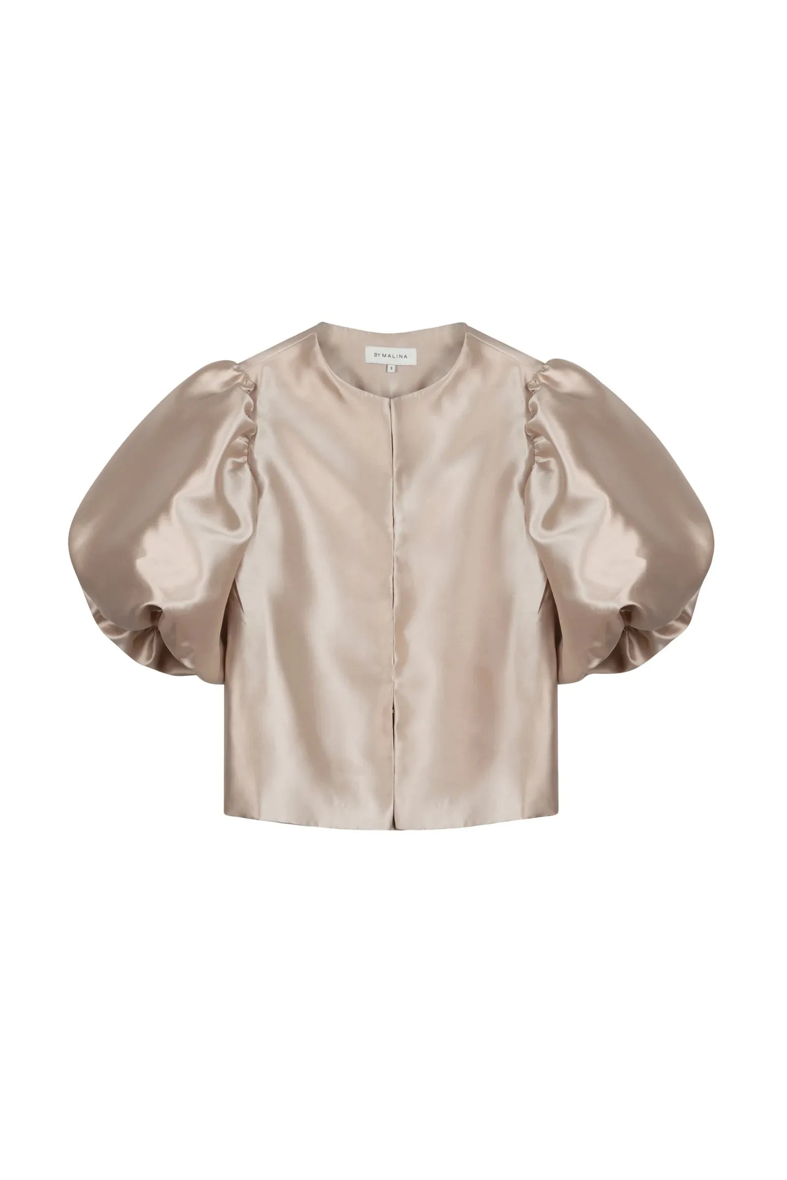 Malina Cleo Blouse With Poufy Balloon Sleeves