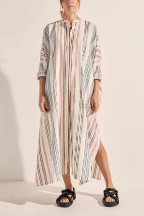 Pollux Byron Stripe Maxi Caftan Dress