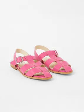 S W x Luisa Fisherman Caged Sandals