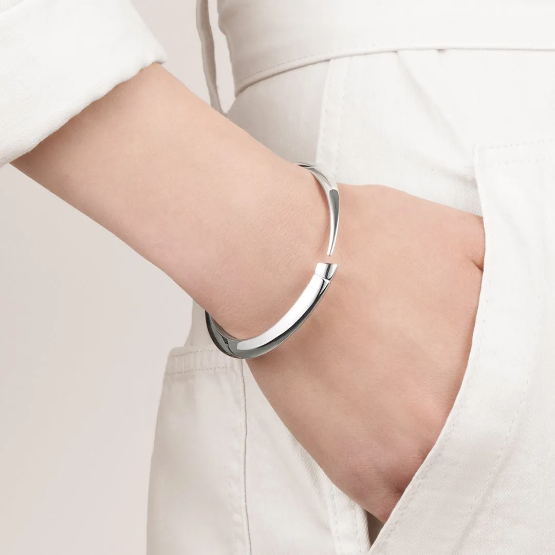 Sabre Bangle - Silver