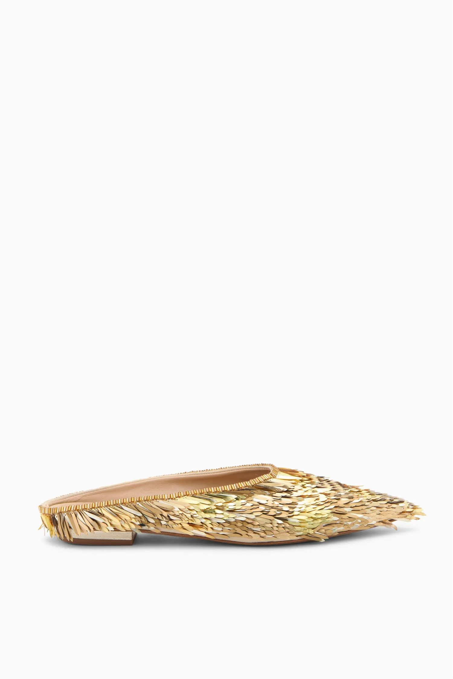 Sascha Sequin Flat - Gilt