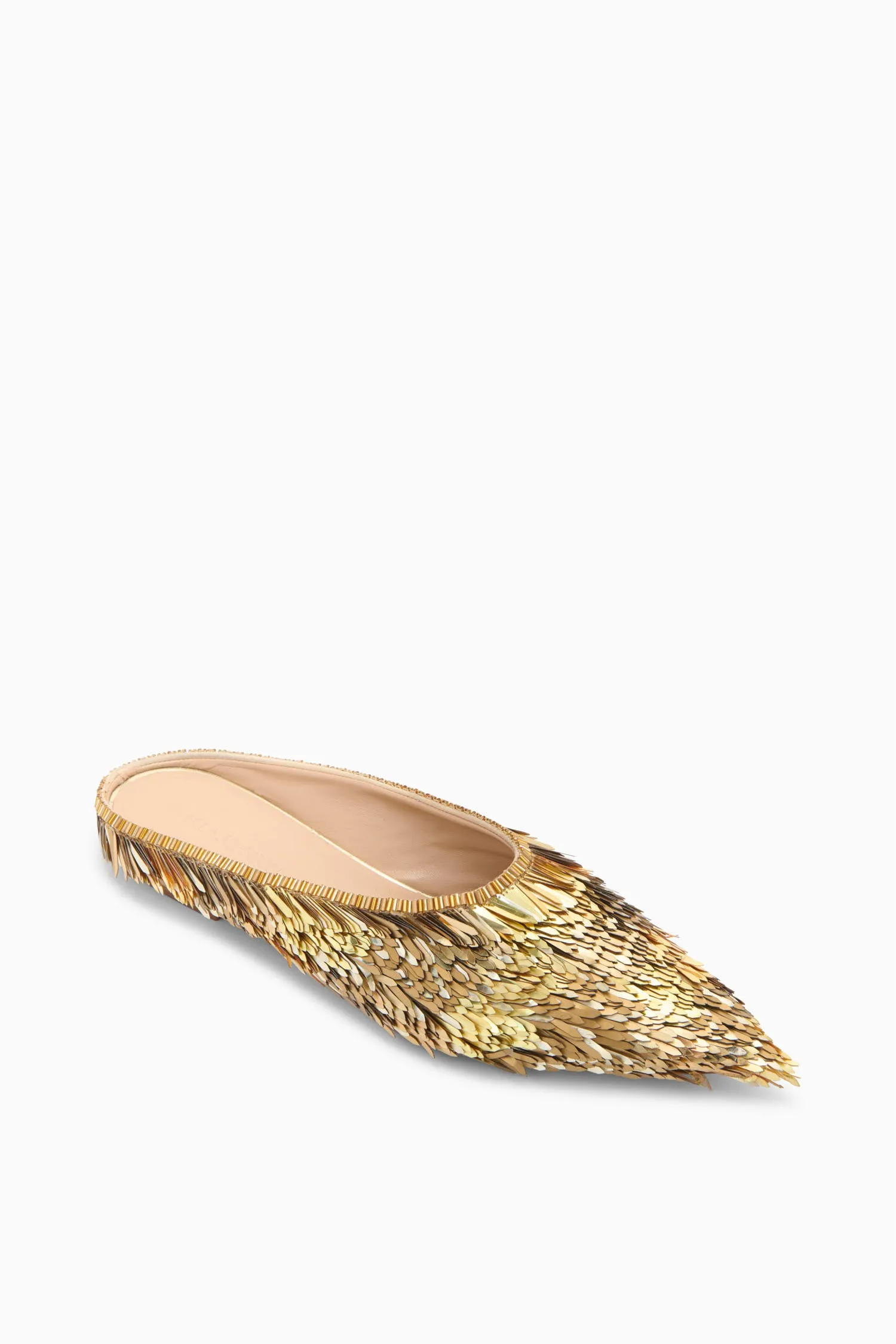 Sascha Sequin Flat - Gilt