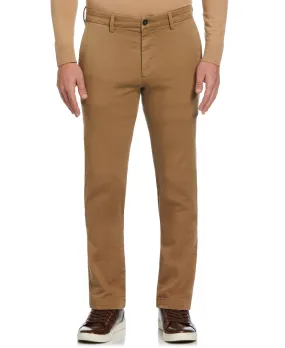 Slim Fit Dyed Solid Twill Chino Pant