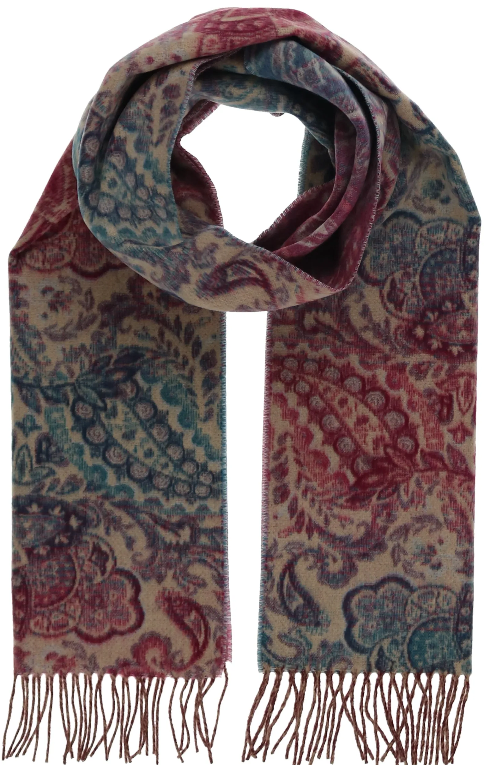 Sustainability Edition Ombre Paisley Cashmink® Scarf