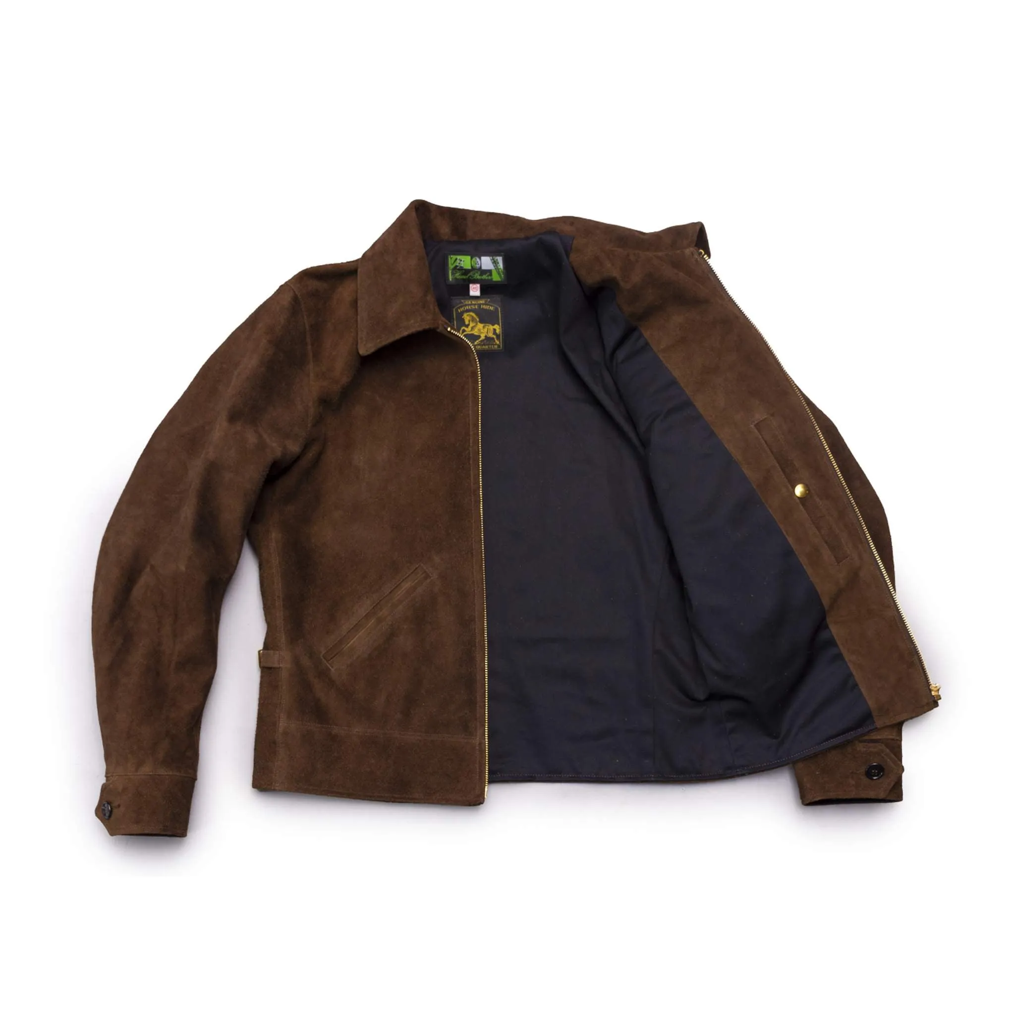 The Imperial - Dark Brown Shinki Horsehide Suede