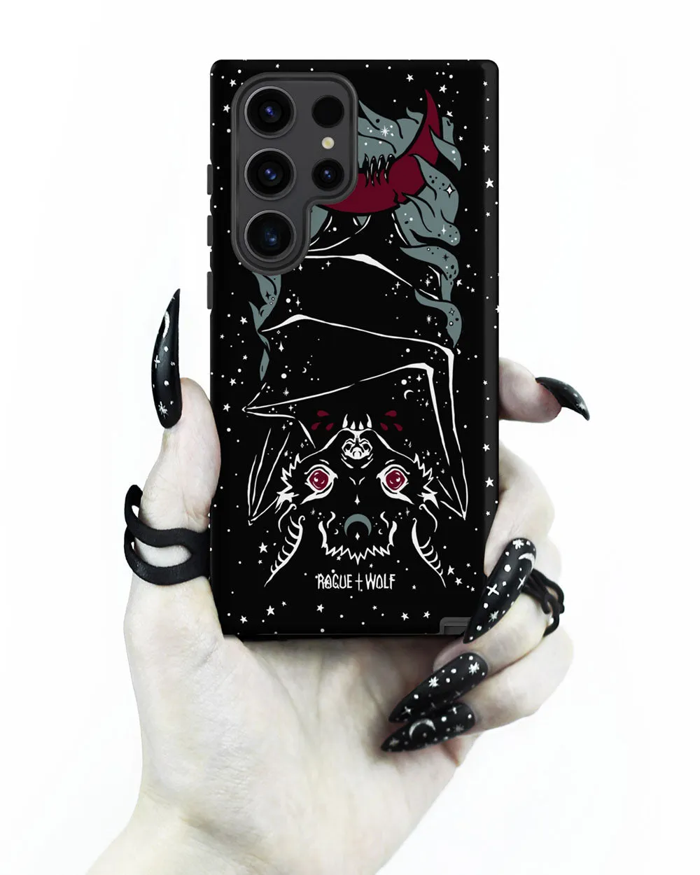 Vampire Bat Tough Phone Case for Samsung - Witchy Goth Anti-scratch Shockproof Case Cover