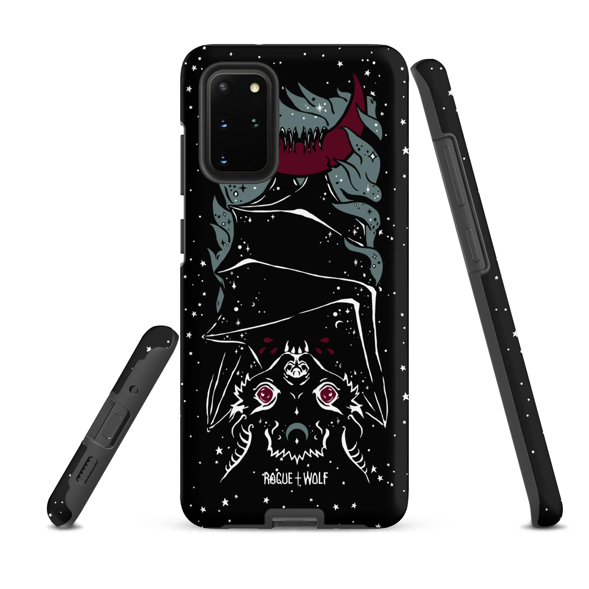 Vampire Bat Tough Phone Case for Samsung - Witchy Goth Anti-scratch Shockproof Case Cover