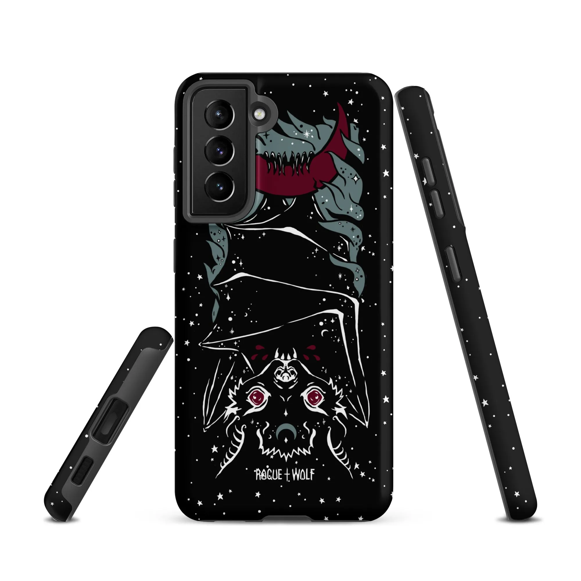 Vampire Bat Tough Phone Case for Samsung - Witchy Goth Anti-scratch Shockproof Case Cover