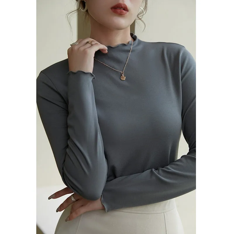 Women Turtleneck Pullover Sweater