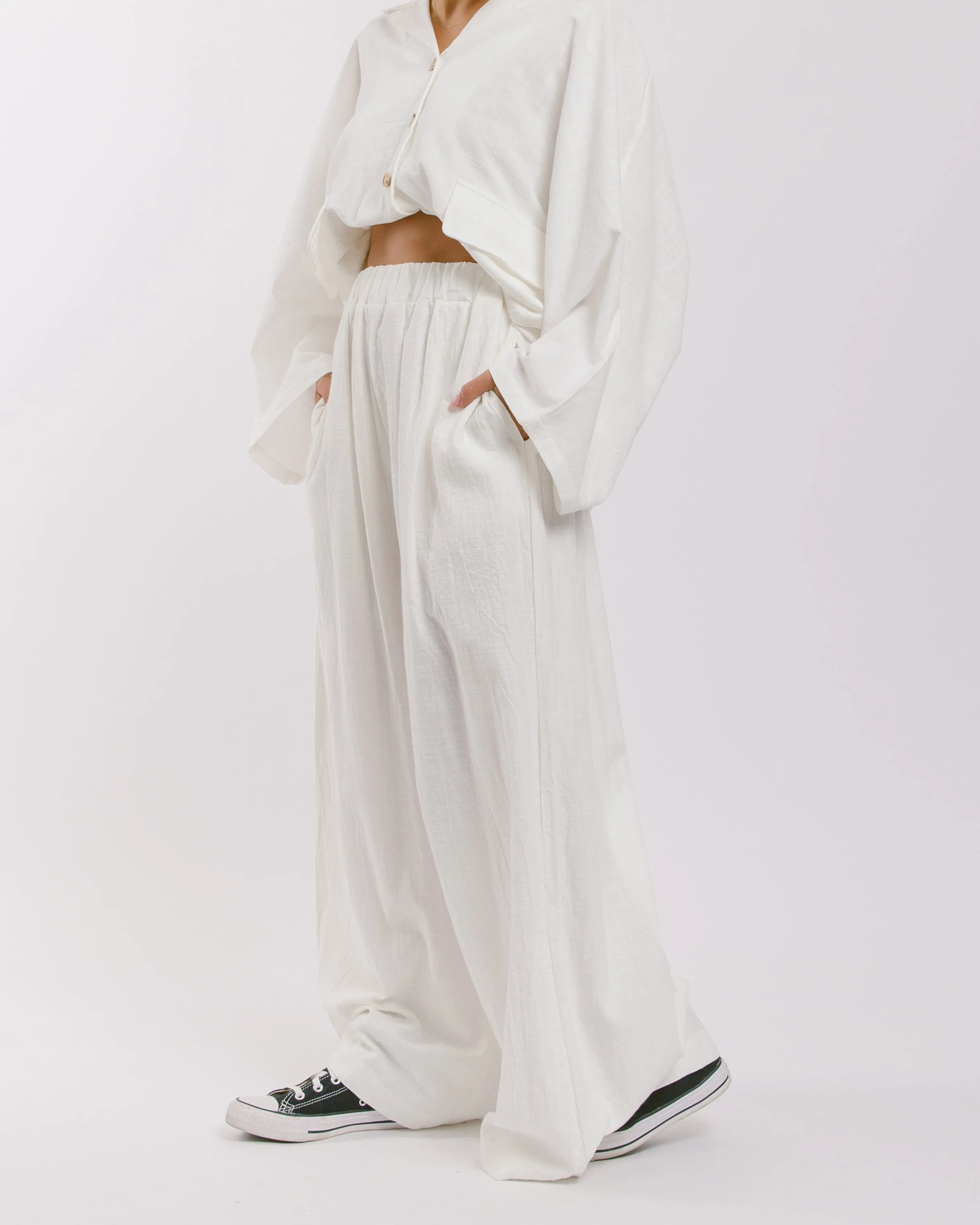 Women's Lounge Pants | White