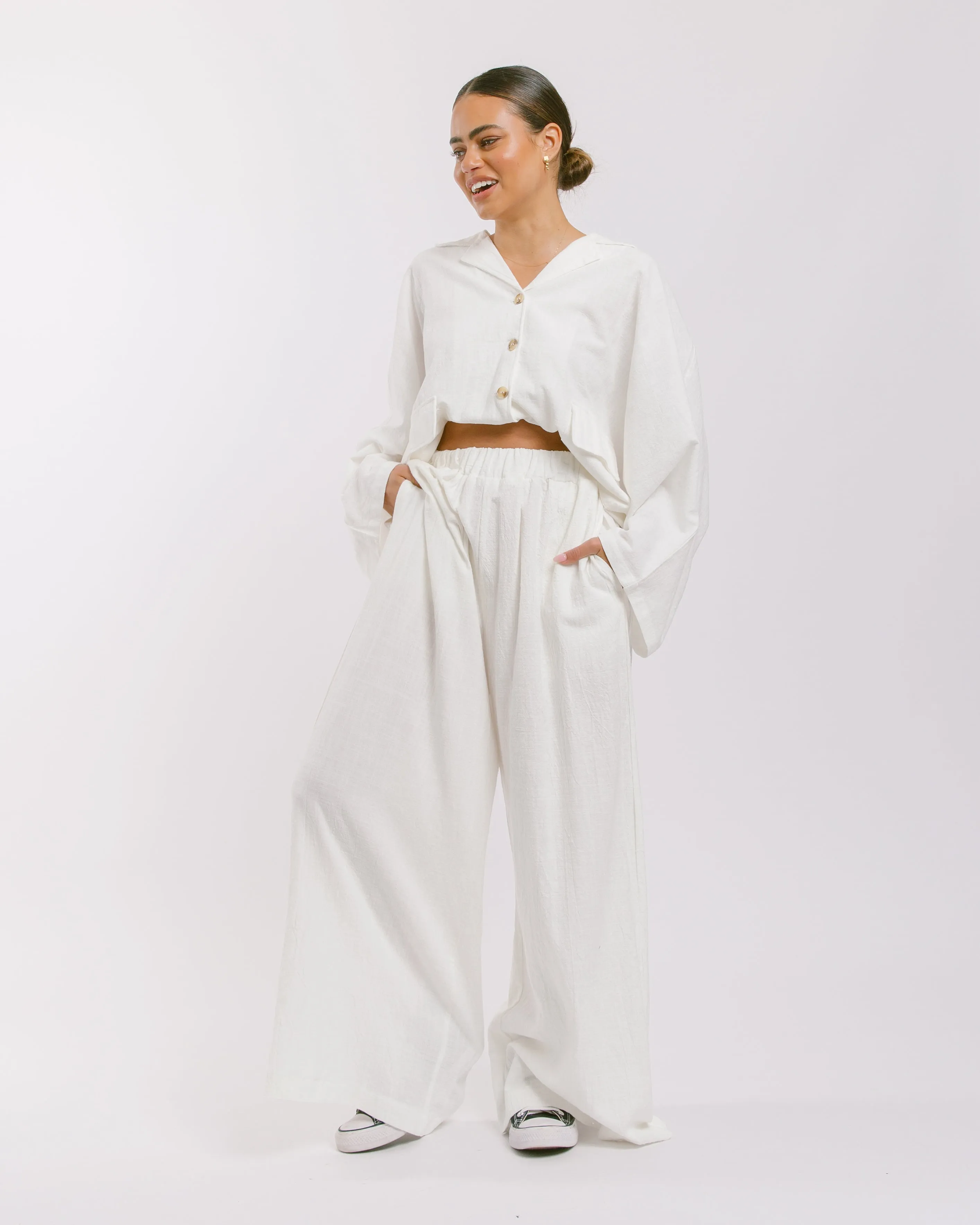 Women's Lounge Pants | White