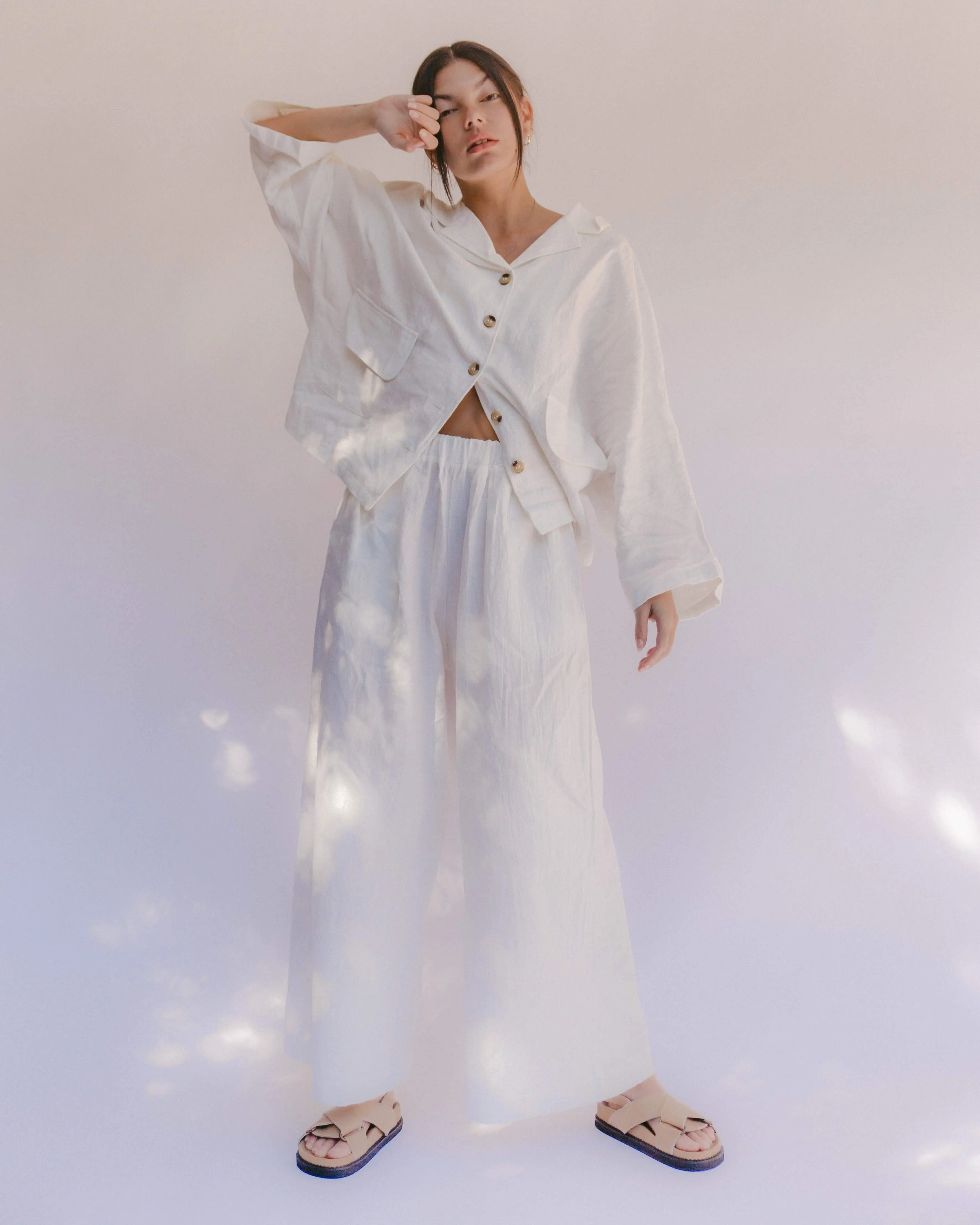 Women's Lounge Pants | White